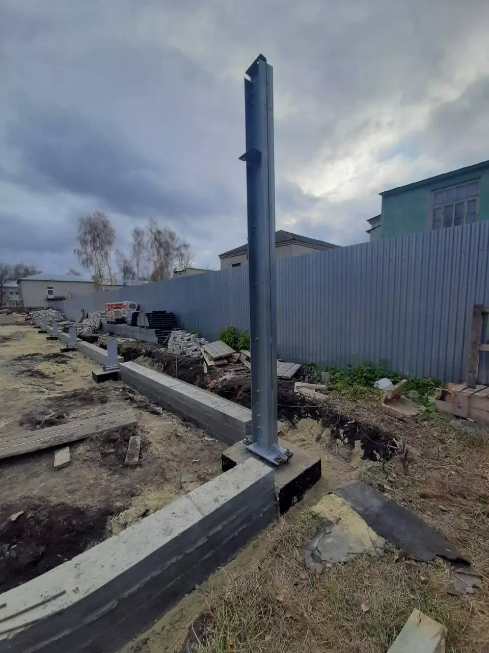 PK Vesta plant announces the assembly of the pre-fabricated shopping center 30W x 60L x 6H in Makhachkala, Russia