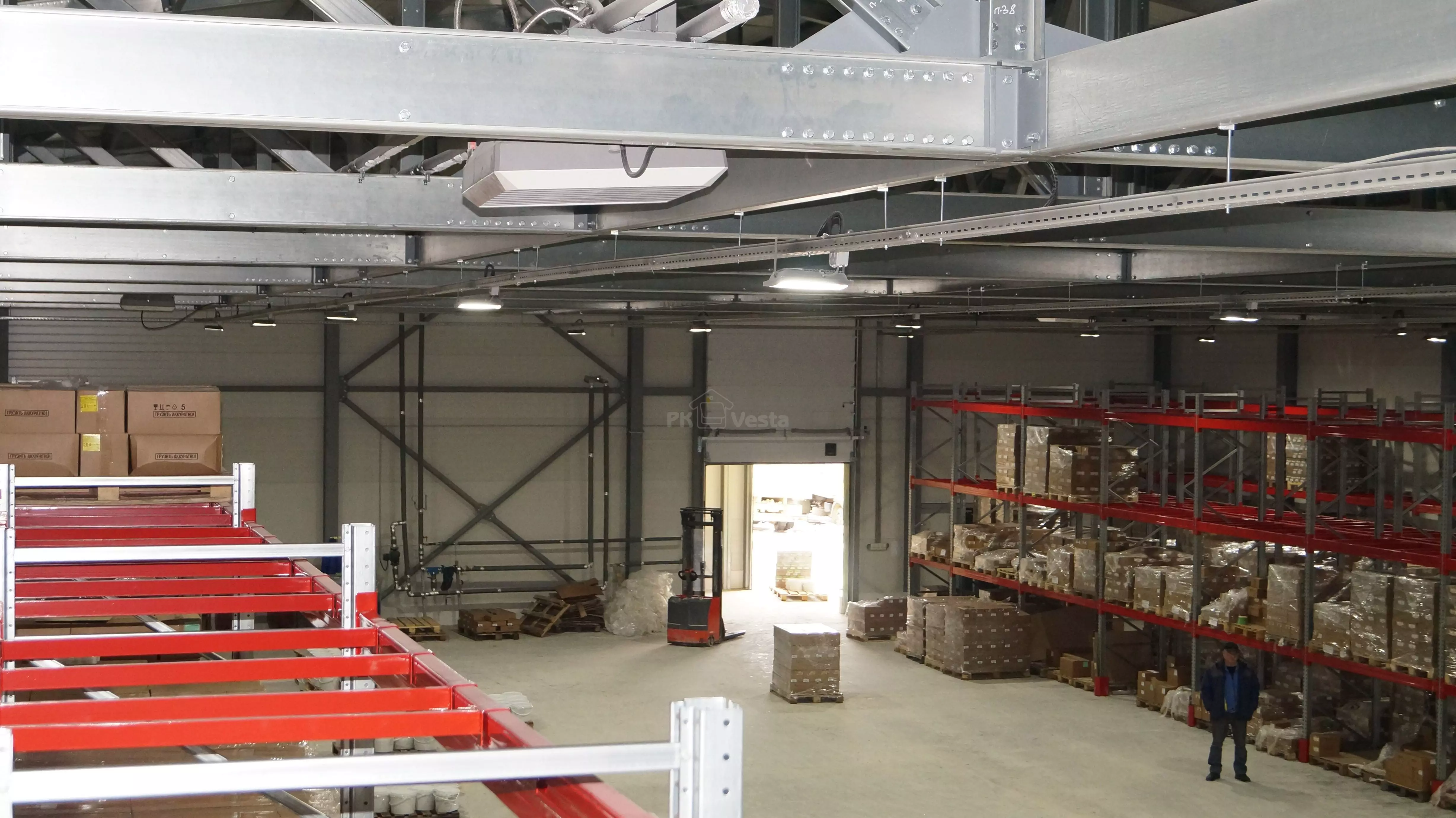 PK VESTA announces the completion of the assembly of pre-engineered vegetable processing center and warehouse 29W x 50L x 7.1H in Tula, Russia