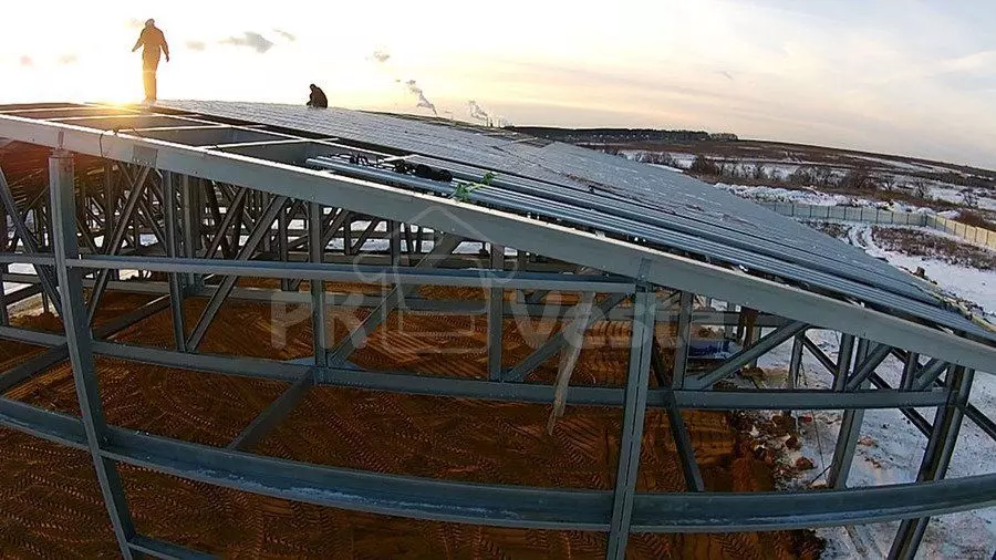 PK Vesta announces the final erection of the innovative farm for mushroom cultivation in Tula region, Russia