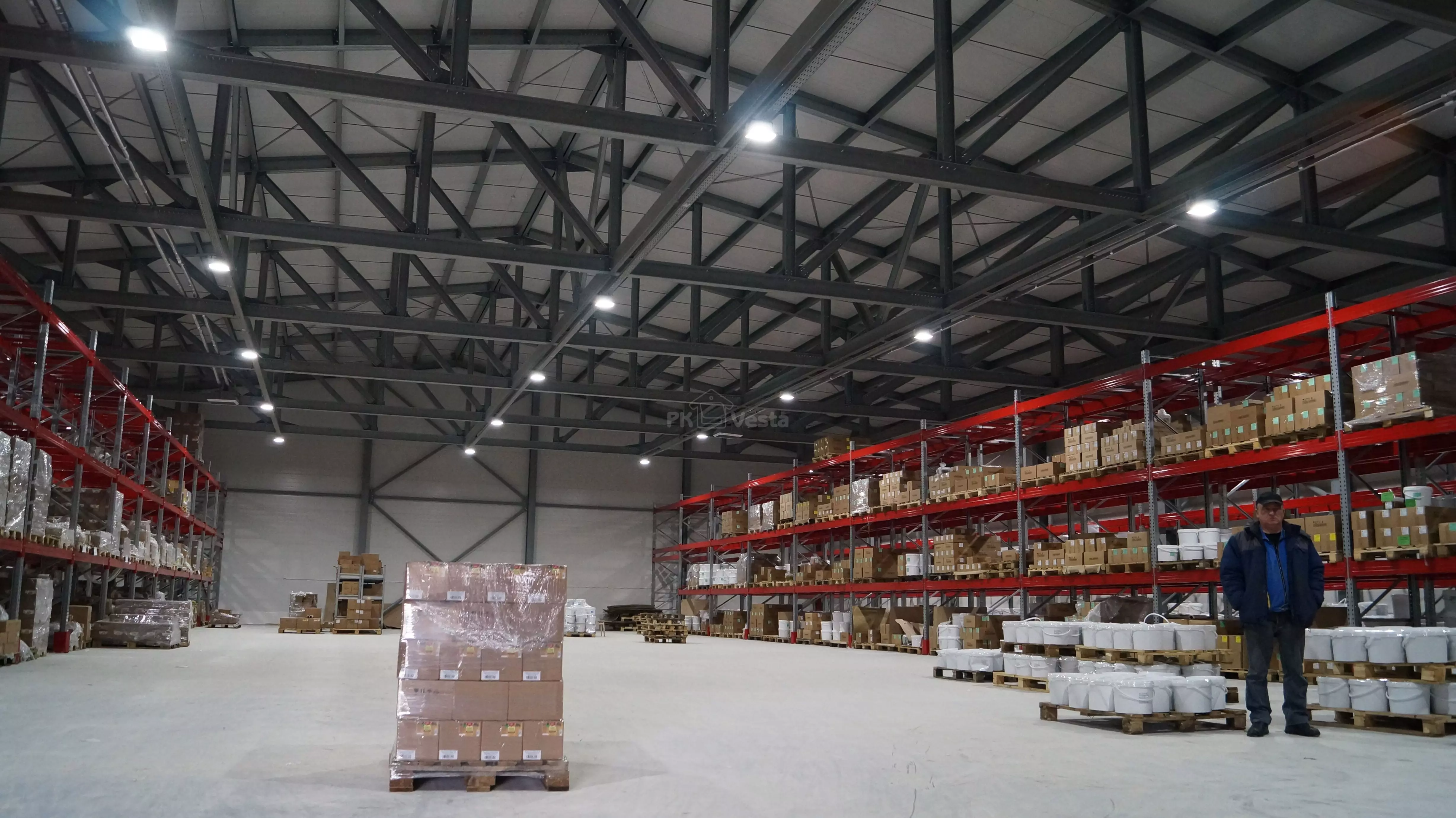 PK VESTA announces the completion of the assembly of pre-engineered vegetable processing center and warehouse 29W x 50L x 7.1H in Tula, Russia