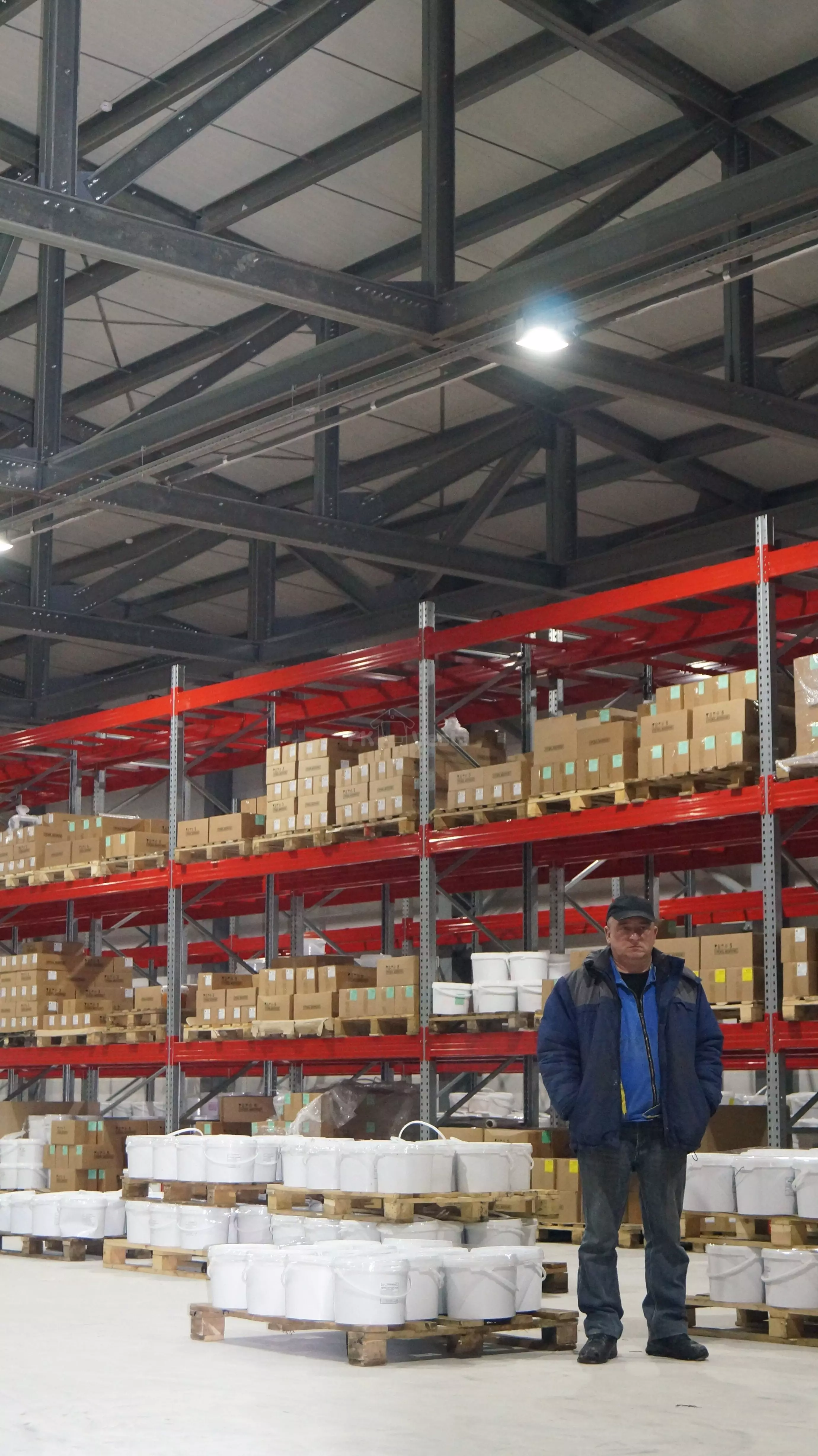 PK VESTA announces the completion of the assembly of pre-engineered vegetable processing center and warehouse 29W x 50L x 7.1H in Tula, Russia