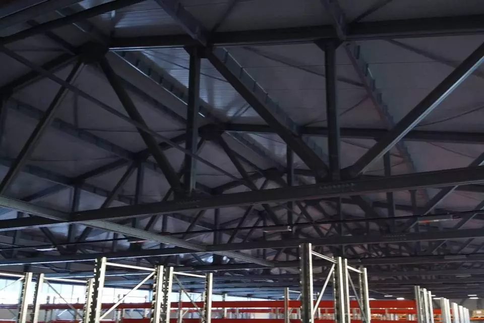 PK Vesta plant announces the completion of the 24x60x6 prefabricated steel warehouse from LSGF in Okulovka village, Russia