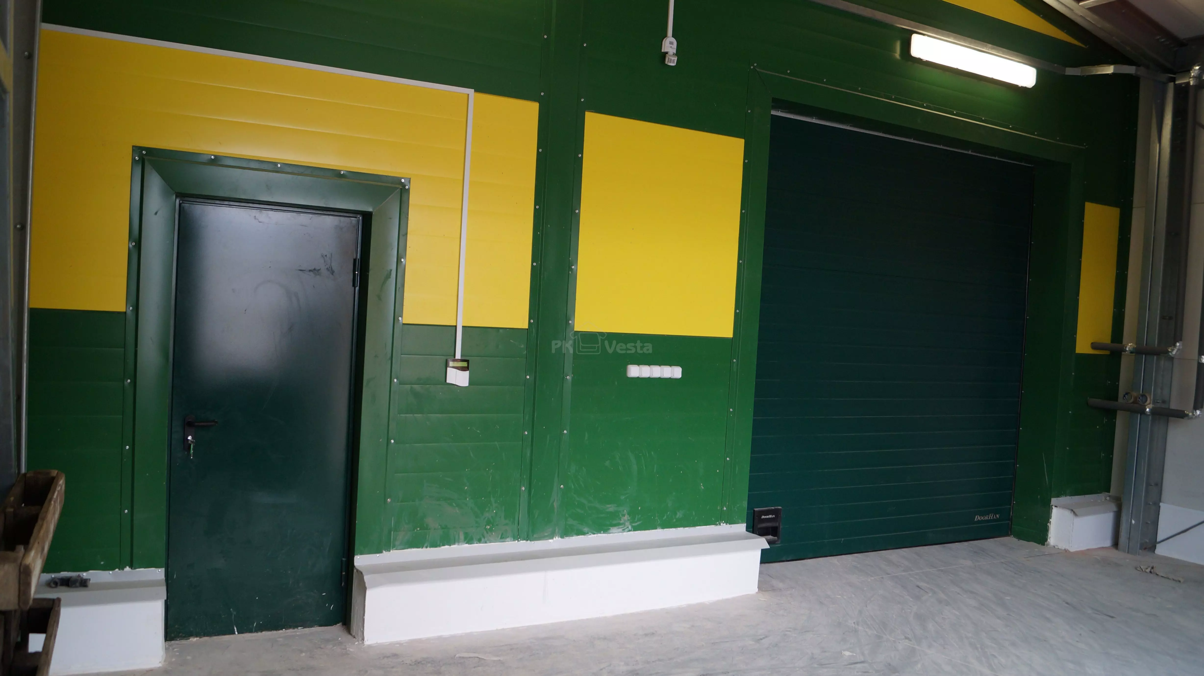 PK VESTA announces the completion of the assembly of pre-engineered vegetable processing center and warehouse 29W x 50L x 7.1H in Tula, Russia