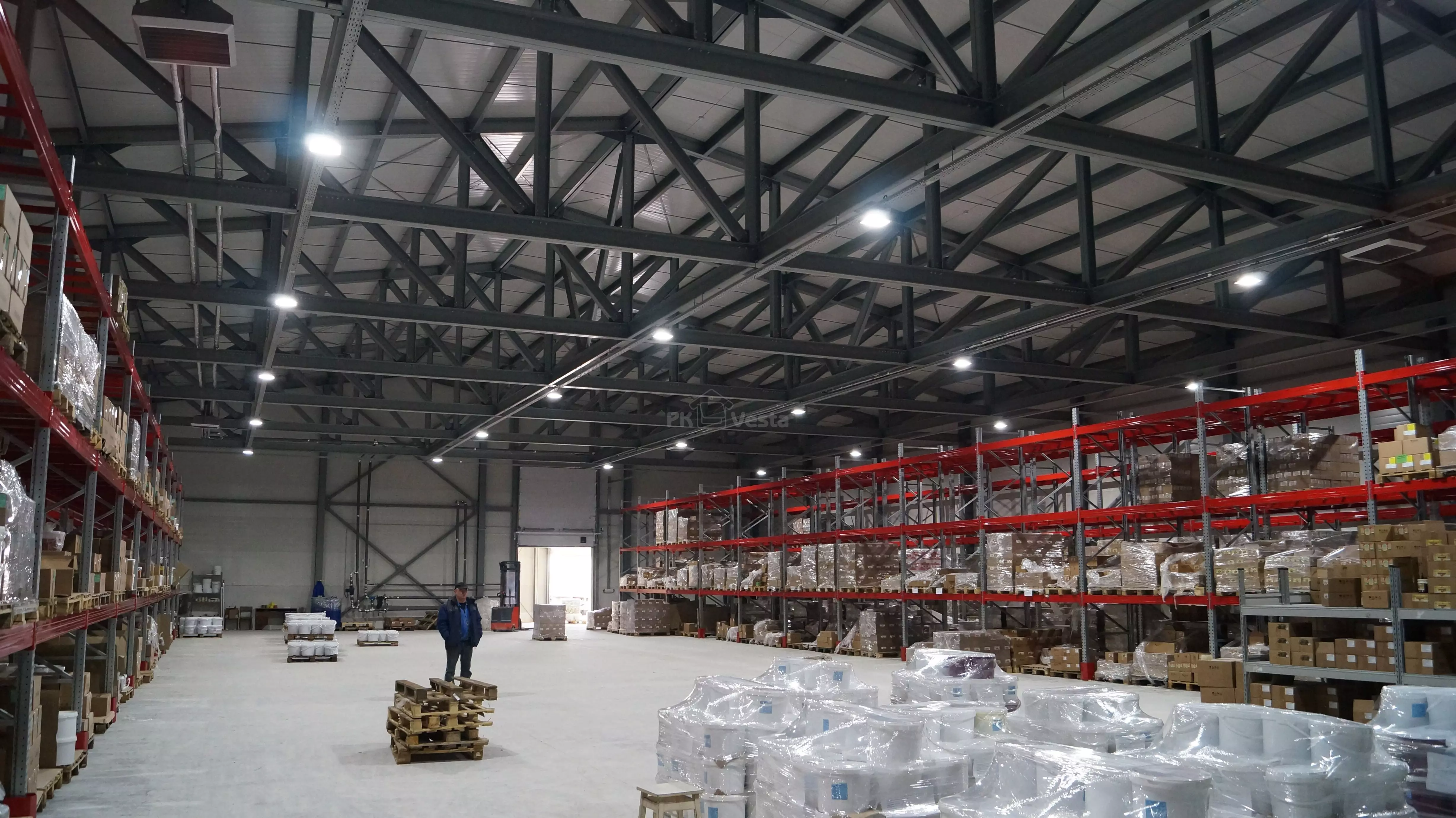 PK VESTA announces the completion of the assembly of pre-engineered vegetable processing center and warehouse 29W x 50L x 7.1H in Tula, Russia