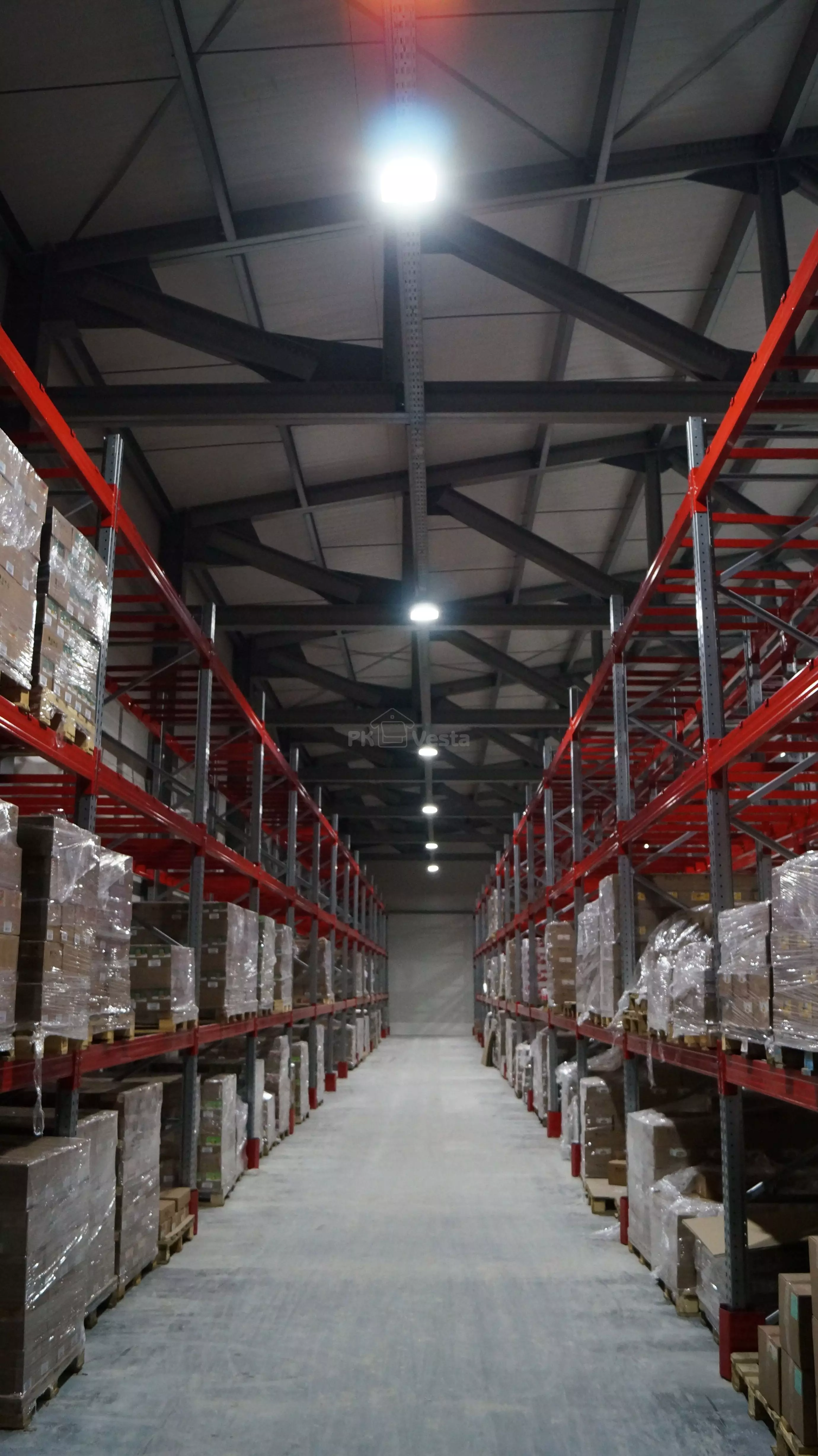 PK VESTA announces the completion of the assembly of pre-engineered vegetable processing center and warehouse 29W x 50L x 7.1H in Tula, Russia