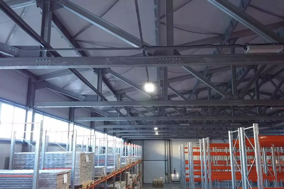 PK Vesta plant announces the completion of the 24x60x6 prefabricated steel warehouse from LSGF in Okulovka village, Russia