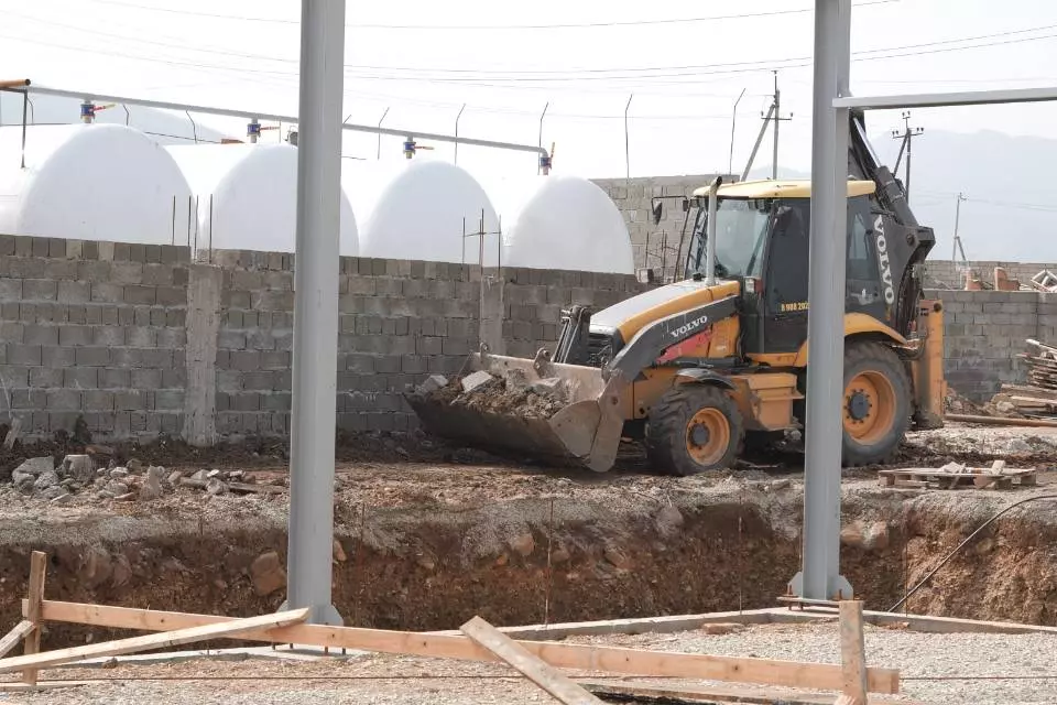 PK Vesta plant announces the assembly of the pre-fabricated shopping center 30W x 60L x 6H in Makhachkala, Russia