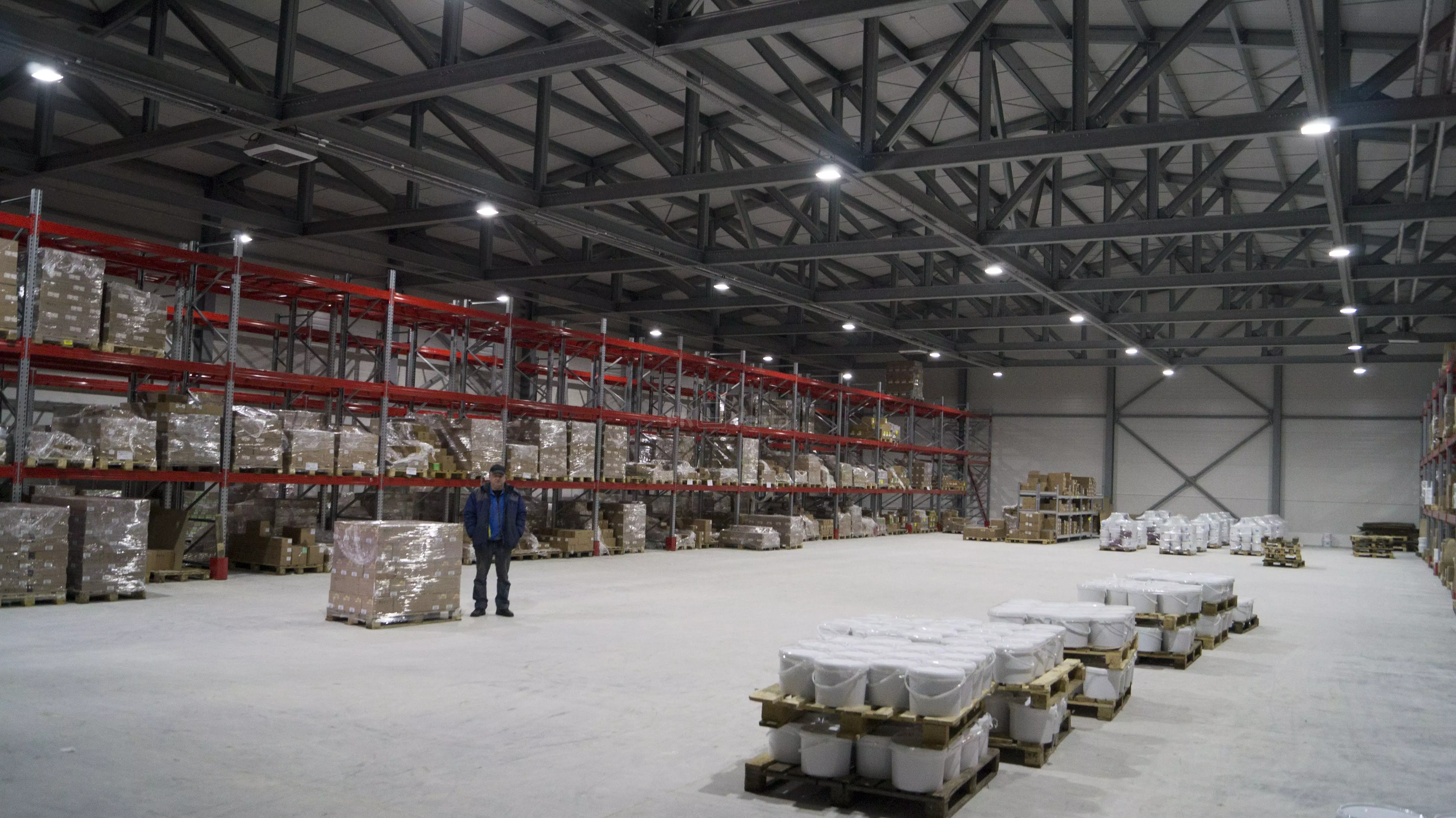 PK VESTA announces the completion of the assembly of pre-engineered vegetable processing center and warehouse 29W x 50L x 7.1H in Tula, Russia