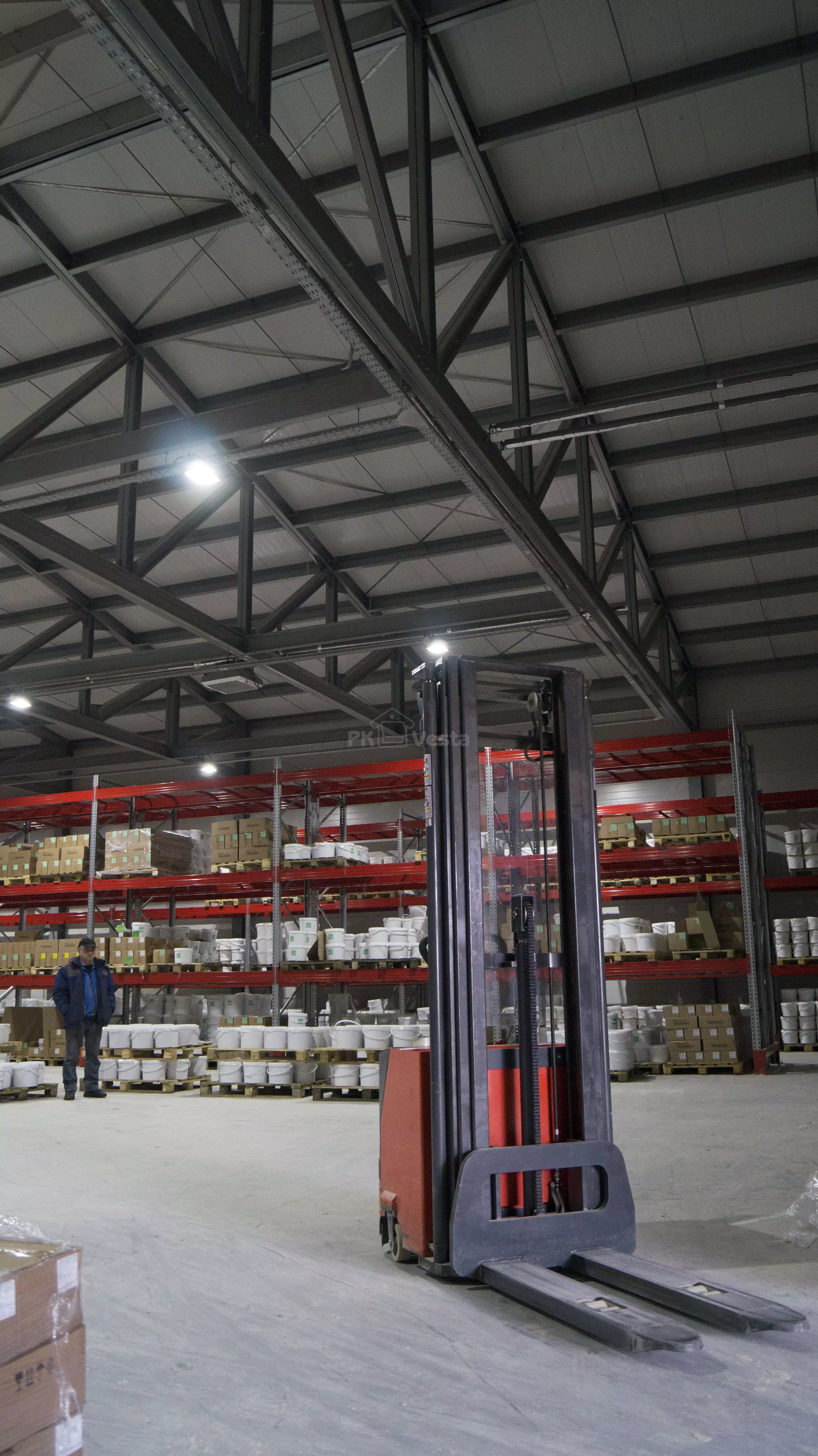 PK VESTA announces the completion of the assembly of pre-engineered vegetable processing center and warehouse 29W x 50L x 7.1H in Tula, Russia