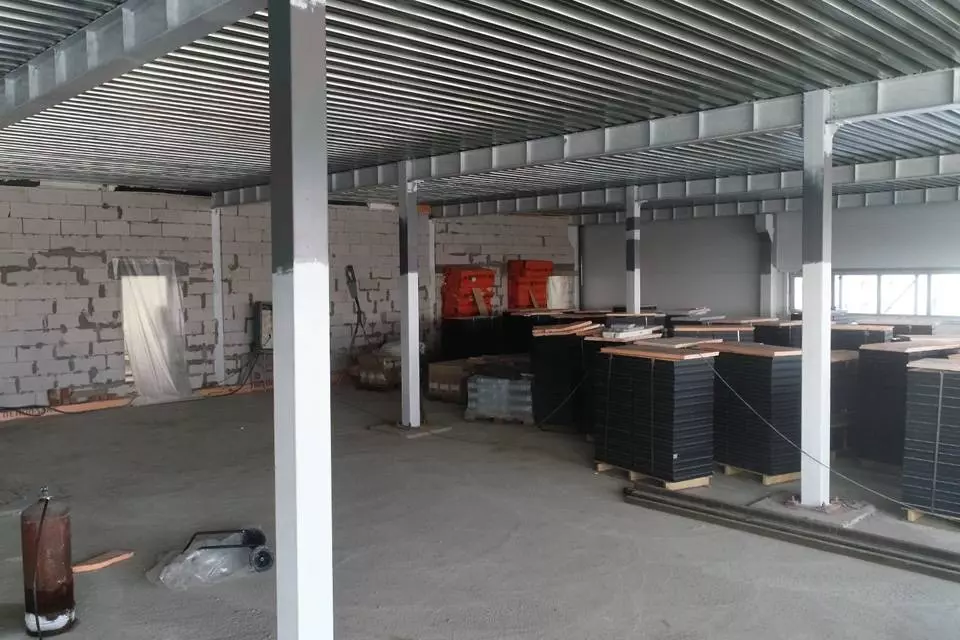 PK Vesta plant announces the completion of the assembly of a pre-fabricated plant / office 24x60x8 for the manufacture of solar panels in Aksai, Kazakhstan